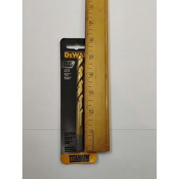 DeWalt DW1390 Pilot Point Drill Bit 3/8” Diameter x 3-1/4” Flute Length - Picture 9 of 9